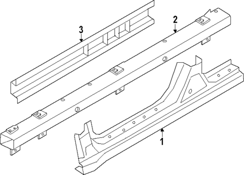 Rocker for 2025 Genesis GV60 #0