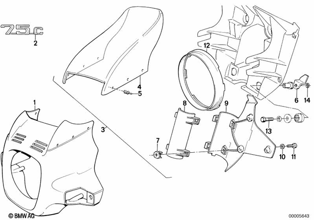 46632303146 - : Holder for BMW-Motorrad Image