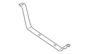 L1MZ9054D - : Tank Strap for Ford: Explorer, Police Interceptor Utility | Lincoln: Aviator Image