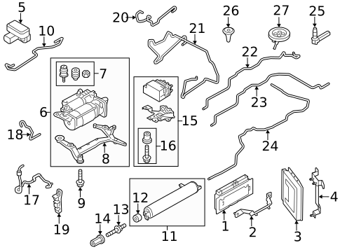 Ride Control Components for 2015 Porsche Cayenne #0