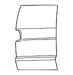 55075140 - Body: Corner Panel for Dodge: B250, B350, B3500 Image