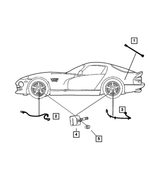 68406527AA - Electrical: Tire Pressure Sensor for Mopar Image