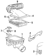 4458052 - Engine: Base for Chrysler: Imperial, New Yorker, Town &amp; Country | Dodge: Caravan, Dynasty, Grand Caravan Image