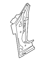 31353802 - Body: Inner Hinge Pillar for Volvo: S60, S60 Cross Country, V60, V60 Cross Country Image