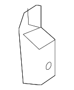 31265029 - Body: Rocker Reinforced Rear Bracket for Volvo: S60, S60 Cross Country, V60, V60 Cross Country, XC60 Image