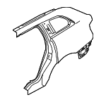 AE9Z7427840A - Body: Quarter Panel for Lincoln: MKT Image