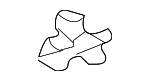 21040288 - Body: Lower Trim Panel Retainer for GM Image