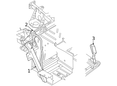 Front Seat Belts for 2005 Dodge Viper #0