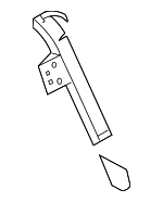 UB641X9AD - : Front Seat Belt, Right for Mopar Image