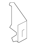66327D3000 - Body: Lower Bracket for Hyundai Image