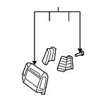 847402B100S4DS - : Radio Bezel for Hyundai Image