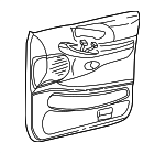 2C6Z1623942AAA - Body: Door Trim Panel for Lincoln: Blackwood Image