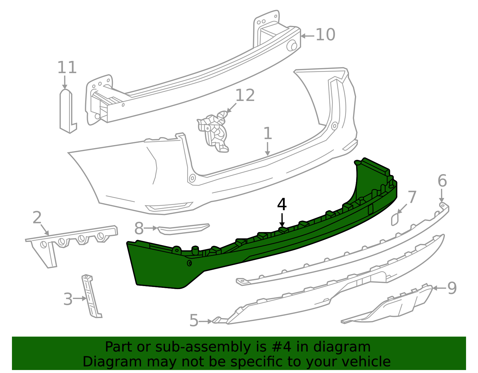 2022-2024 Chevrolet Equinox Lower Cover 85534636 GM | GMPartsDirect.com