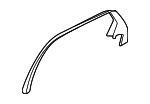 83910IY0004X - Body: Window Molding for Hyundai Image