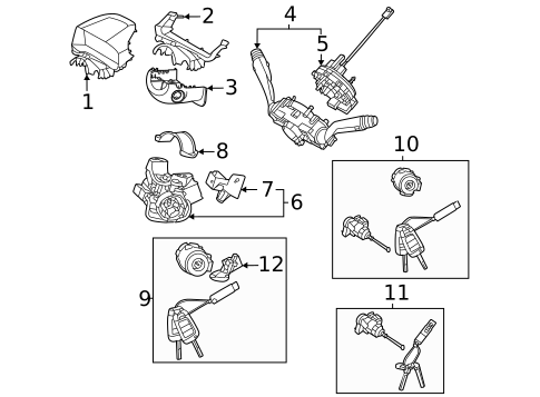 Switches, Solenoids & Actuators for 2023 Hyundai Santa Cruz #0