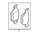 34116865868 - : Brake Pads Front for BMW: X5, X6 Image