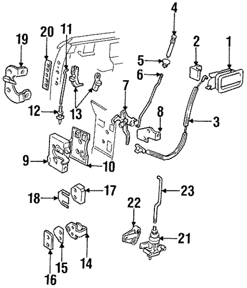 Front Door for 1996 Audi Cabriolet #0
