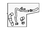 4L121064AB - Cooling System: Hose &amp; Tube Assembly for Volkswagen Image