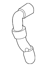 4L122058D - Cooling System: Hose for Volkswagen Image