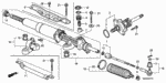 957011001608 - Chassis: BOLT, FLANGE (10X16) for Honda Image