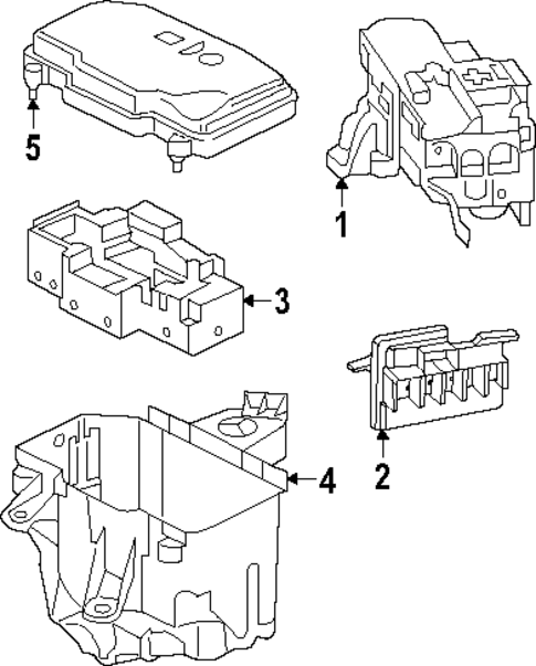 Fuse & Relay for 2024 Mercedes-Benz E450 #0