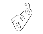 LR031932 - Body: Windshield Pillar Trim Bracket for Land-Rover Image