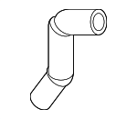 254782S000 - Cooling System: Feed Line for Hyundai: Santa Cruz, Santa Fe, Sonata, Tucson Image