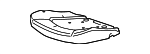 25994137 - Body: Seat Cushion Pad for GM Image