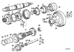 23221224287 - Manual Transmission: Needle Cage for BMW Image