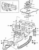 16210PA6000 - : Insulator, Carburetor for Honda Image
