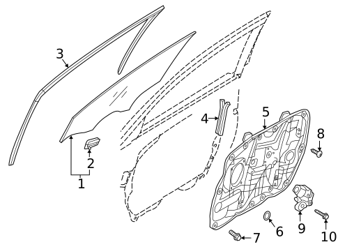 Front Door for 2018 Hyundai Elantra GT #0