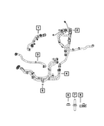 68612839AA - : Coolant Hose for Mopar Image