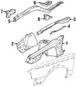 25660100 - Body: Apron Assembly for GM Image