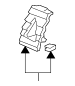 77256SECA01ZB - Body: Trim Cover for Acura Image