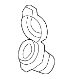 39620SECA01 - Body: Power Outlet Cap for Acura Image