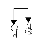 9GAB00616 - Body: Mount Bolt for Mazda: RX-8 Image