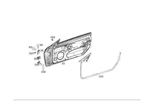 Front Doors for 2008 Mercedes-Benz SLK280 #0