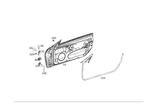 1717270090 - Front Doors: Damping for Mercedes-Benz: SLK280, SLK300 Image