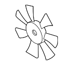 MR500566 - HVAC: Fan for Chrysler: Sebring | Dodge: Stratus Image