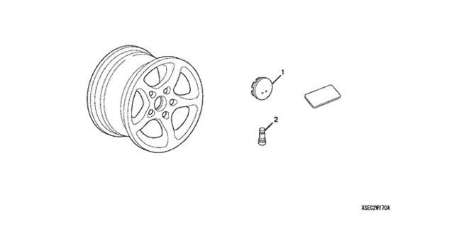 5 Spoke Wheels (17