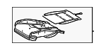 7901546050 - Body: Seat Cushion Pad for Lexus: RZ300e, RZ450e Image