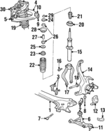 4626920AC - Suspension: Engine Cradle for Chrysler: Cirrus, Sebring | Dodge: Stratus Image