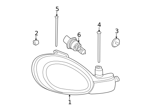 Bulbs - Chassis for 2003 Dodge Neon #2