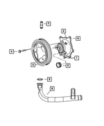 6035424 - Cooling: Hex Head Screw And Washer, Mounting for Mopar Image
