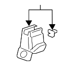 81104TG7A31ZA - Body: Track End Cover for Honda: Passport, Pilot, Ridgeline Image