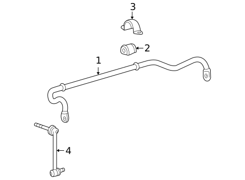 Stabilizer Bar & Components for 2012 Porsche 911 #6