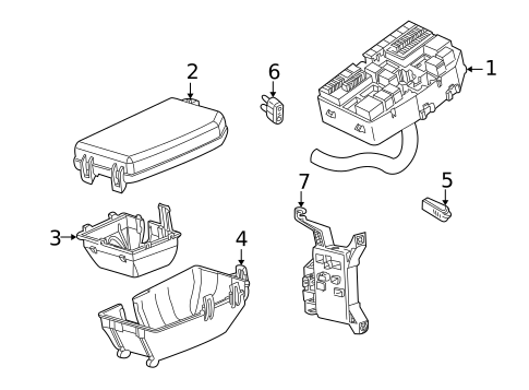 Fuse Box for 2005 Jaguar X-Type #0