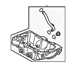 31460658 - Engine: Oil Pan for Volvo: S60, S60 Cross Country, V60, V60 Cross Country, V90, V90 Cross Country, XC40, XC60, XC90 Image