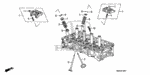 14620PNA040 - Engine: ARM ASSY., ROCKER for Honda Image