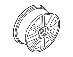 5F9Z1007AA - Suspension: Wheel, Steel for Ford: Freestyle Image